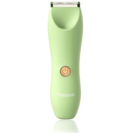 Bikini Trimmer for Women, Body Hair Trimmer for Sensitive Skin, Electric Groomer for Legs, Underarms and Groin, IPX7 Waterproof, USB-C Rechargeable with LED Light and Travel Lock, 120 Min Runtime