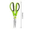 Rapesco 1598 Multi-Purpose Kitchen Scissors, Green