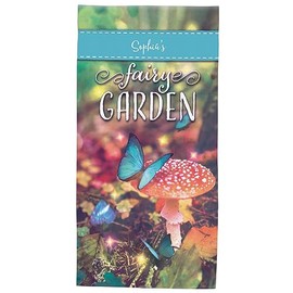 Custom Fairy Garden Mini Flag, Crafted with 100% Polyester, Outdoor/Garden Décor - Measures 4" Long x 7 4/5" Wide