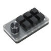 6 Key Mini Keypad with Knob RGB Light Blue Switch