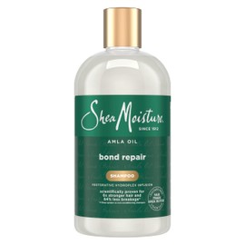 SheaMoisture Bond Repair Shampoo Amla Oil Deeply Cleanses and Removes Build Up to Repair Hair Bonds with Hydroplex Technology and Amla Oil with Restorative HydroPlex Infusion 13fl oz