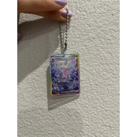 Espeon Ex 155/131 Prismatic Evolution Acrylic Charm