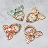 [2 Packs] Butterfly Glitter Bling Bling Phone Ring Holder, Sparkle