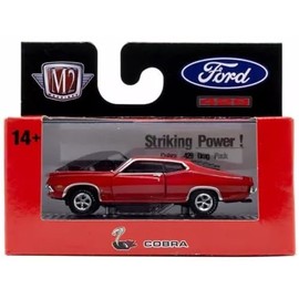 M2 MACHINES 1/64 Auto-Thentics Release 96 1970 FORD TORINO COBRA M2 1:64 Scale Auto Sensics Release 96 "1970 Ford Torino Cobra"