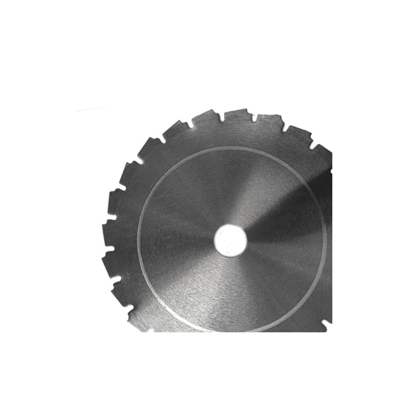 3-Pack 8"-24T Chisel Tooth Blades for Brush Cutter, Trimmer, Weed