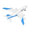 Alloy Airplane Model Aircraft Model 5 Lights Passenger Jet Toy