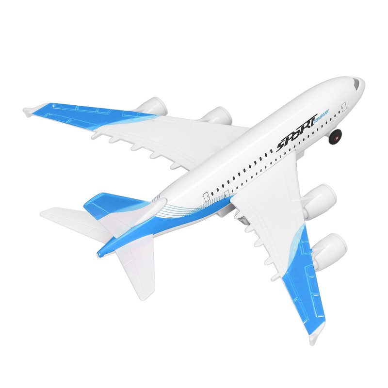 Alloy Airplane Model Aircraft Model 5 Lights Passenger Jet Toy