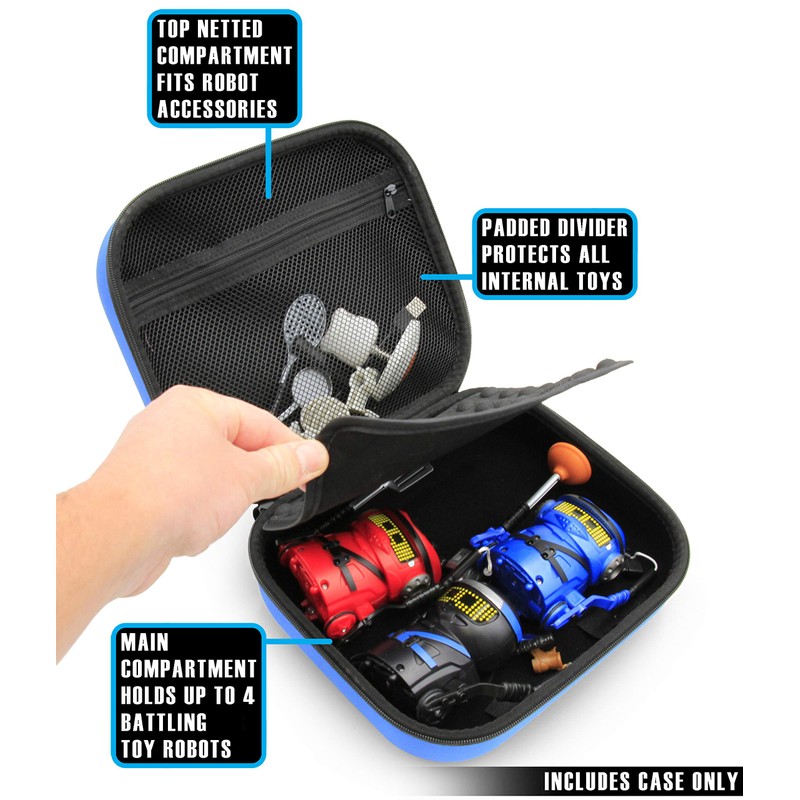 CASEMATIX Robot Case Compatible With 4 Ninja Bots Battle Bots