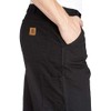 Carhartt mens Loose Fit Washed Duck work utility pants, Black,