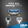 Gillette Mach3 Turbo Cartridges, 4 Count