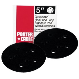 2 Pack Porter Cable 13904 5" Hook & Loop Standard Replacement Pad