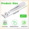 Qianyu 6 Pcs Tomato Stem Corer Strawberry Pitter Baller Practical