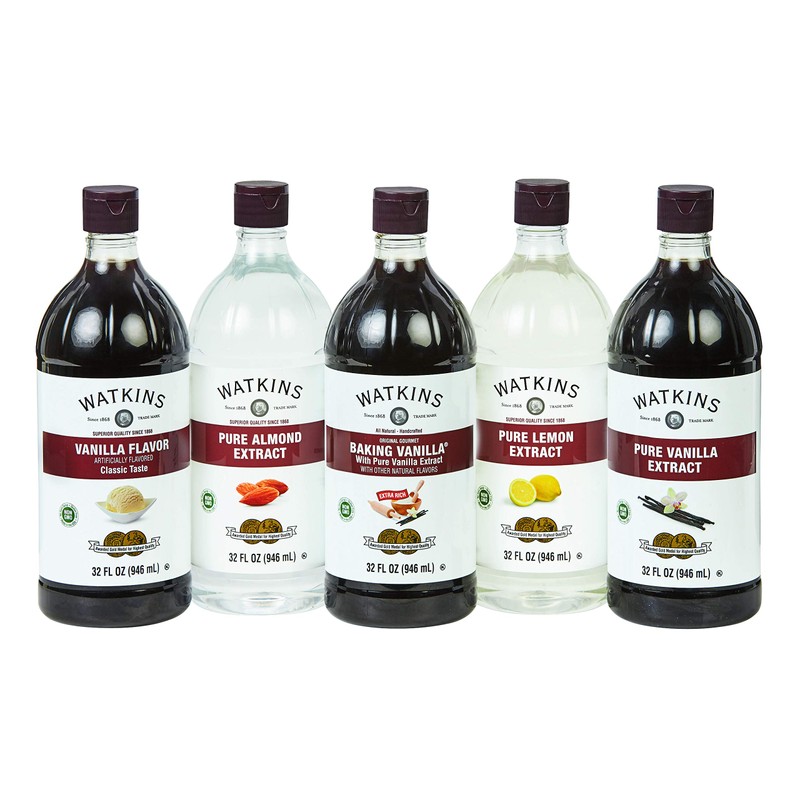 Watkins Pure Vanilla Extract, with Madagascar Vanilla Beans, Non-GMO, Kosher,