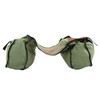 Bicycle Bike Rear Seat Carrier Bag Canvas Cycling Double Bags