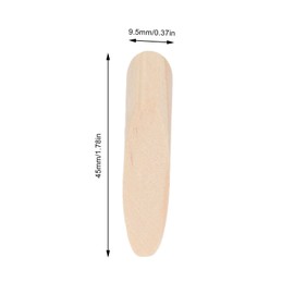 Pack of 50 Solid Wood Pocket Hole Plugs for Pocket Hole Teaching, Pine Wood, Dowels for Sturdy Structure, Exquisite Workmanship, Suitable for Cutting and Grinding