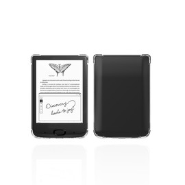 for Pocketbook Verse Pro PB634/Verse ‎PB629 6 inch E-Readers Case,Ultra-Thin Full Coverage Corner,BOVUGAC Soft TPU Shockproof Kids Friendly for Pocketbook Verse Pro/Verse 6" Case Cover (Clear)