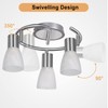 HiBay LED 3-Light Track Lighting Kit, Adjustable Ceiling Light Fixture