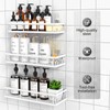 UUlioyer Shower Caddy, Shower Shelf No Drilling, Bathroom Accessory- Bath
