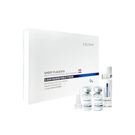 Suero de Placenta de Oveja - SET 20 Frascos Liofilizados en Polvo - Renovación Celular, Elasticidad, Firmeza y Hidratante (Proteínas, Aminoácidos, Vit
