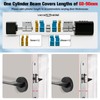Electronic Door Lock Fingerprint - Smart Lock with Adjustable Lock