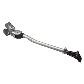 Laxzo ® Adjustable Bike Kickstand, Fits 24-28 Inch Wheels, Aluminium Alloy Side Stand with Anti-Slip Bigfoot Design, Chainstay Mount, for Mountain, Road, and Kids Bikes