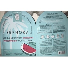 Sephora X3 Sephora Watermelon After Sun Mask Quenching & Tan Perfecting Face Decollete