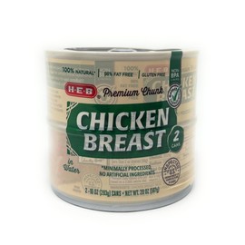 HEB H‑E‑B Premium Chunk Chicken Breast in Water - 10oz - 2 pk