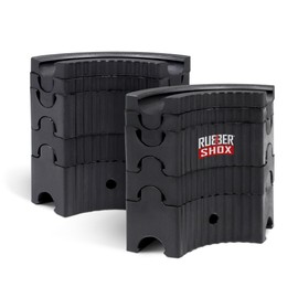 U.S. RubberShox UCSB Series Universal Front-Rear Automobile Coil Spring Buffer/Spacer and Suspension Shock Absorber, Hardness 80HA (1/4 Module)