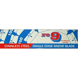 Stainless Steel Single Edge Razor Blades (100 Pack)