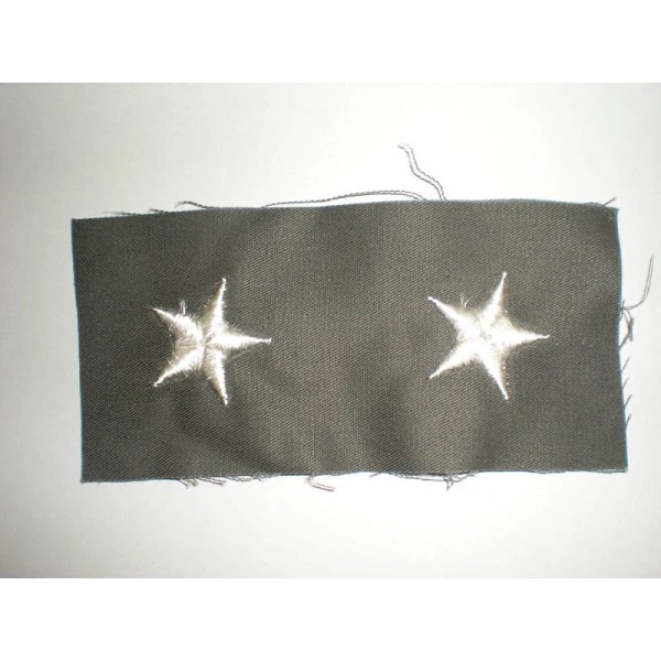 USAF BRIGADIER GENERAL RANK- 1 PAIR ON SAGE GREEN TWILL