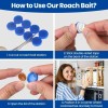 samcartonline Roach Killer Cockroach Traps for Indoor & Outdoor Infestation