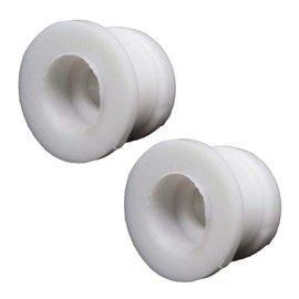 Ferianl 2PCS Transmission Shifter Cable Bushing Kit, for Ford Fusion Lincoln MKZ Automatic Transmission Shift Cable Bushing, Replace# DG9Z-7K340-A (White)