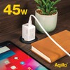 Aqiila USB-C Charger, 45 W, GaN, PD Power Delivery, 2