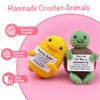 Positive Crochet Animals 2PCs Set – Positive Duck & Positive