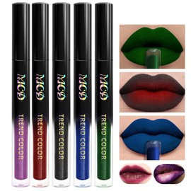 Long Lasting Lip Gloss, 1 Count Waterproof Lip Glaze, Velvet Lip Gloss, Suitable for All Occasions Lip Makeup, Girls and Women Makeup Accessories - Color: 04, Specification: 1 Count