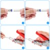 ALMOCN Coaxial Cable Crimping Tool Kit Coax Cable Crimper Tool