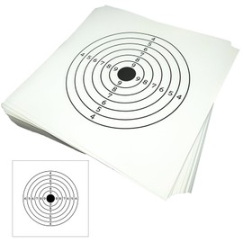150 Pieces Airsoft Target Shooting Target Compatible with Tokyo Marui Pro Targets, Made in Japan, 6.9 x 6.9 inches (17.5 x 17.5 cm)