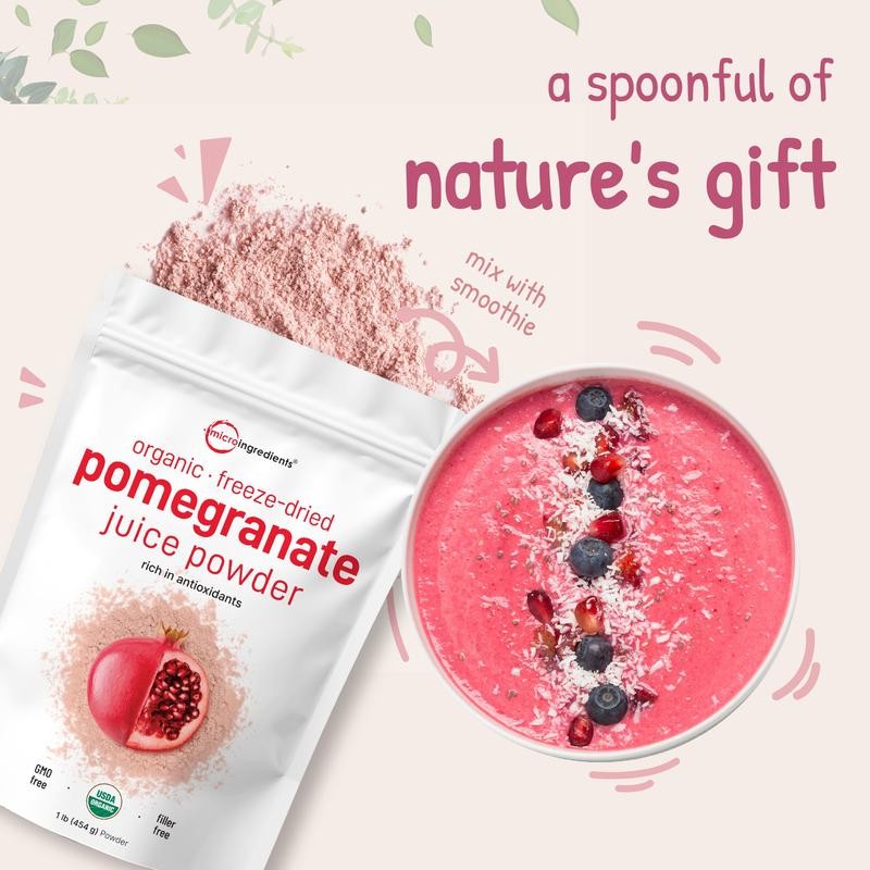 Micro Ingredients Organic Pomegranate Juice Powder Healthcare Vitamin