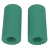 1 Pair Barbell Grips Bar Handles Silicone Anti Slip Thicken