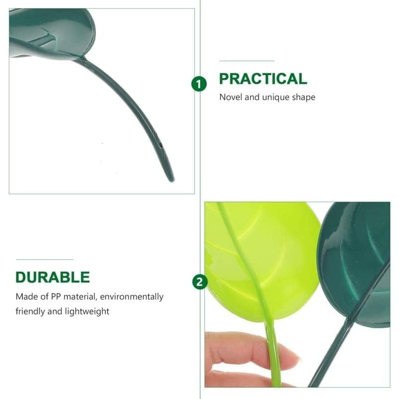 Plant Pot Watering Device Set, Watering Funnel Creative Leaf Plant