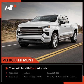 A-Premium Set of 6, Front Sway Bar Link, Inner Outer Tie Rod End, Compatible with Ford Explorer 2020-2023, Police Interceptor Utility 2020-2023