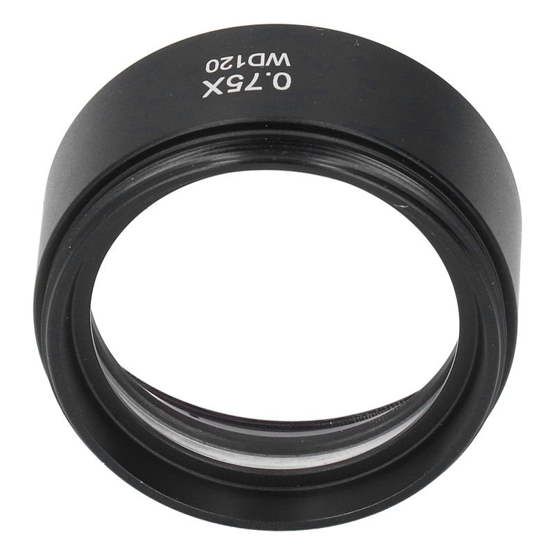 Microscope Lens 0.75X 120mm Barlow Eyepiece M48 Interface Accessory for