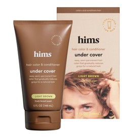 hims Under Cover Color & Conditioner for Men, Light Brown - Hair Color Condition