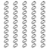 Eowpower 50 Pieces M3 304 Stainless Steel Thimbles Rigging for