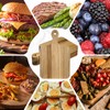 Lounsweer 6 Pcs Thicken Cutting Board Bulk Wood Chopping Board
