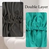 2 PCS Satin Bonnet Double Layer Sleep Hair Silk Bonnet