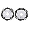 104 BCD 32T Chainring 104BCD Sprocket Adapter 32T Positive Negative