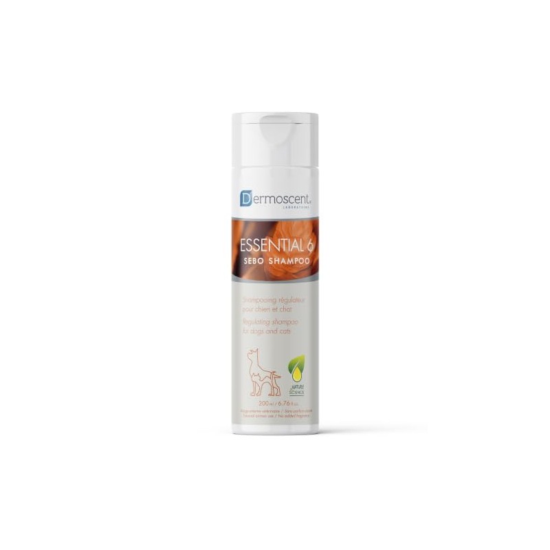 Dermoscent esencial 200ml 6 Sebo Champú para los animales domésticos