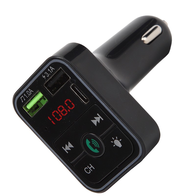F2 Car MP3 Player with Ambient Light /Bluetooth/FM Transmitter Multifunctional