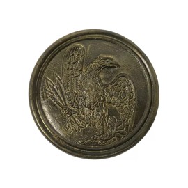 Civil War Stuff Brass 2 1/2″ Round Eagle Breast Belt Buckle